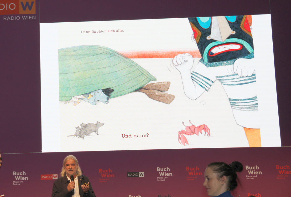 Preisverleihung an das Duo Heinz Janisch, Helga Bansch für 