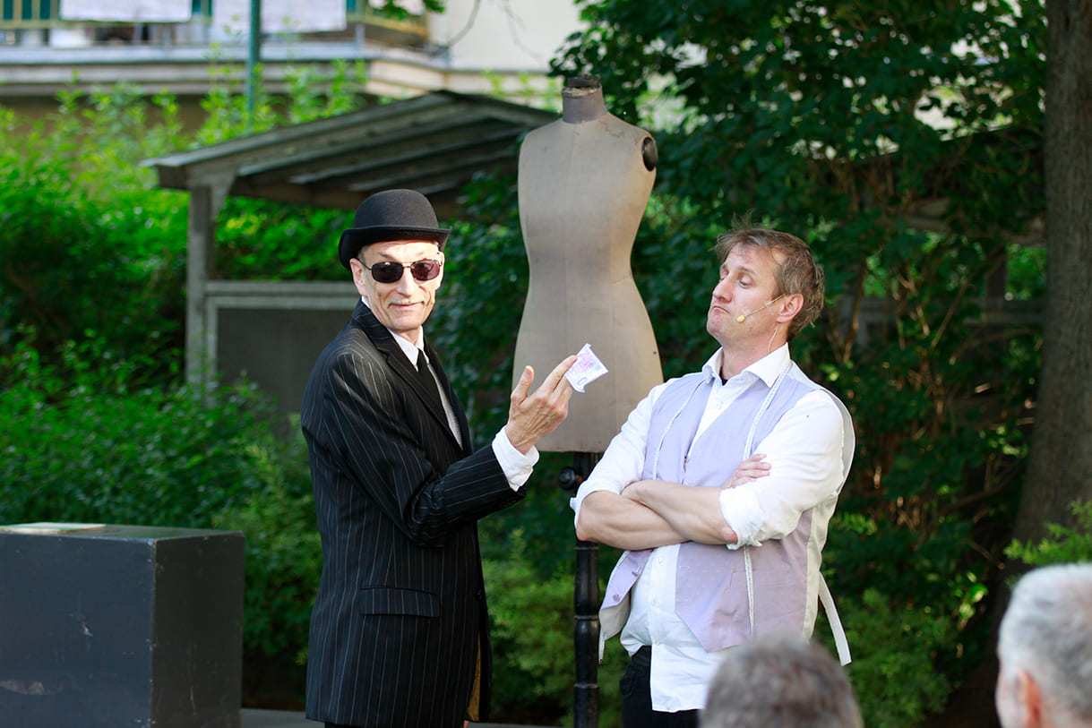 Szenenfoto aus "Lady & Schneider"