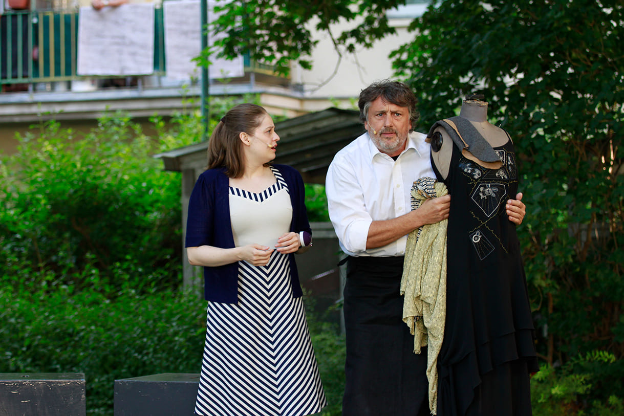 Szenenfoto aus "Lady & Schneider"