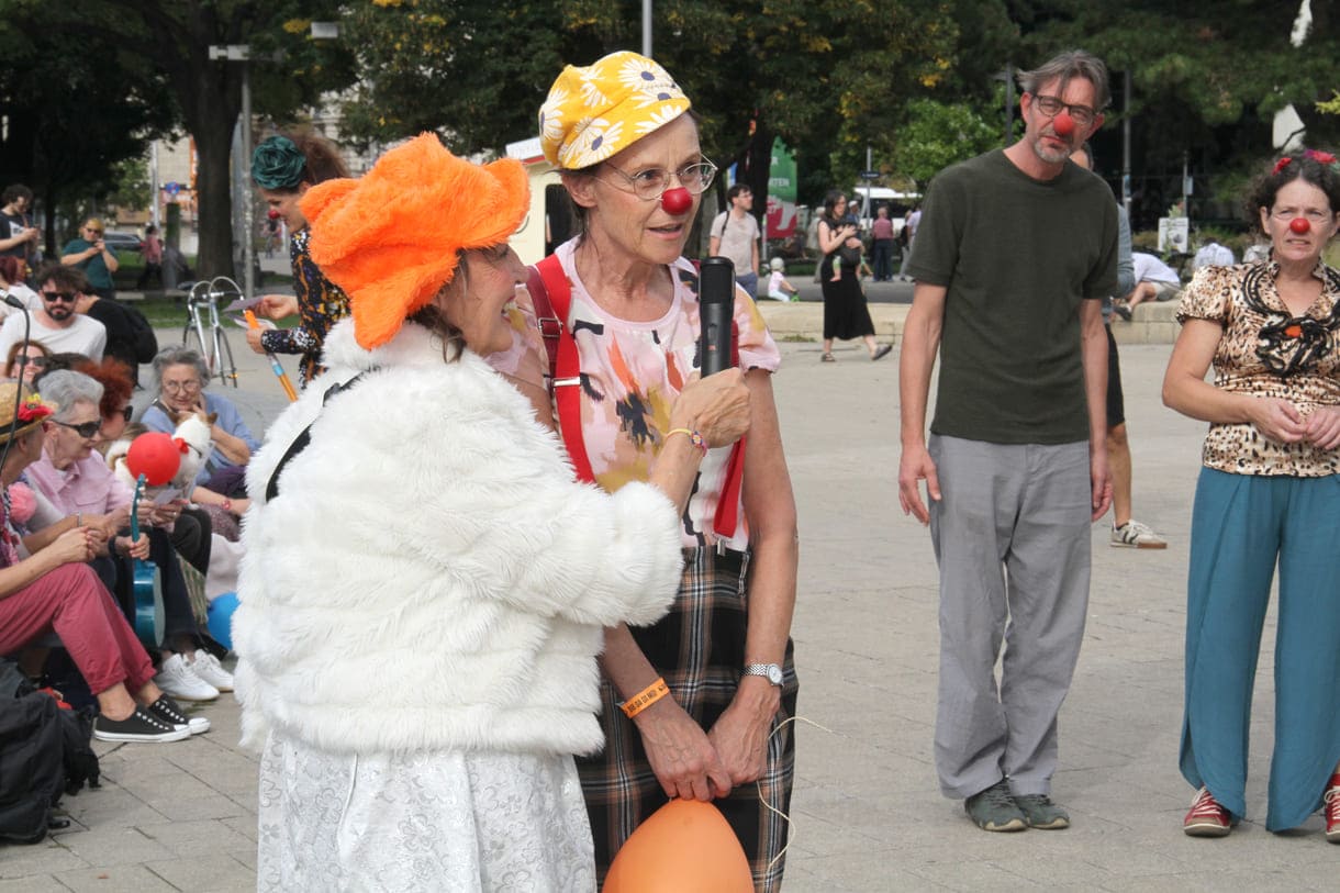 Clown:innen-Kundgebung, September 2026