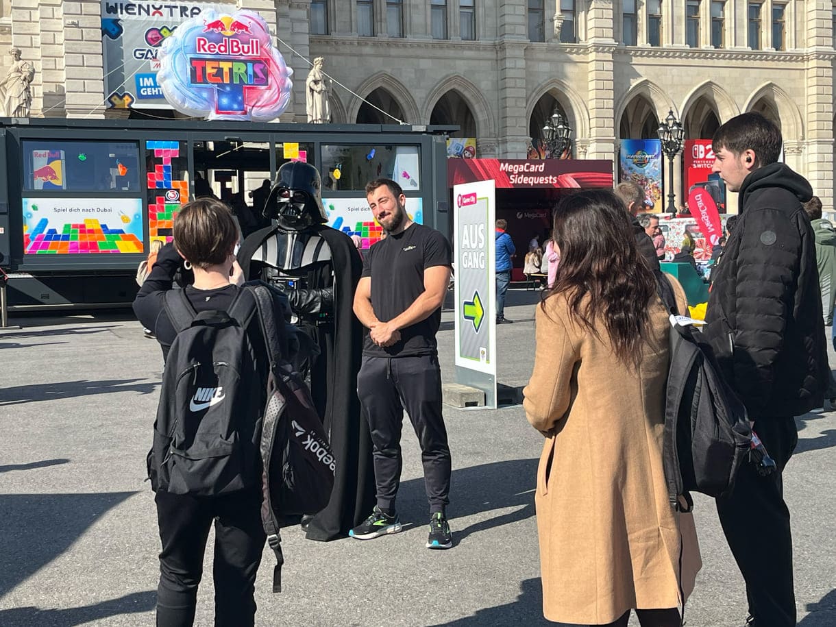 Game-City ist immer auch ein Tummelplatz für Verkleidungen