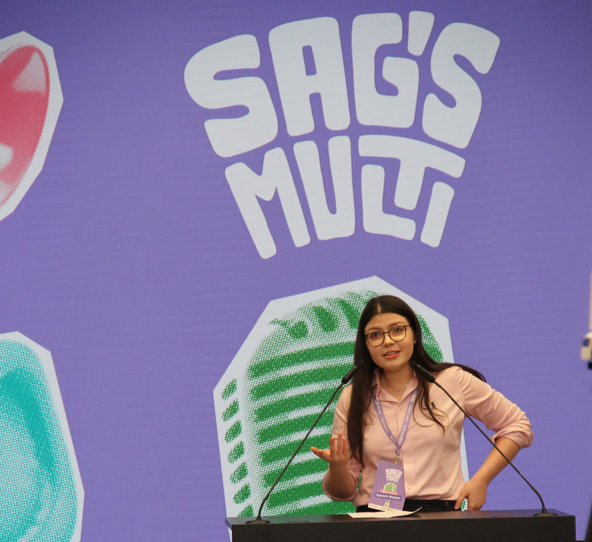 Vesna Tegeltija vom GRG 10, verwendete die Sprachen Serbisch und Deutsch