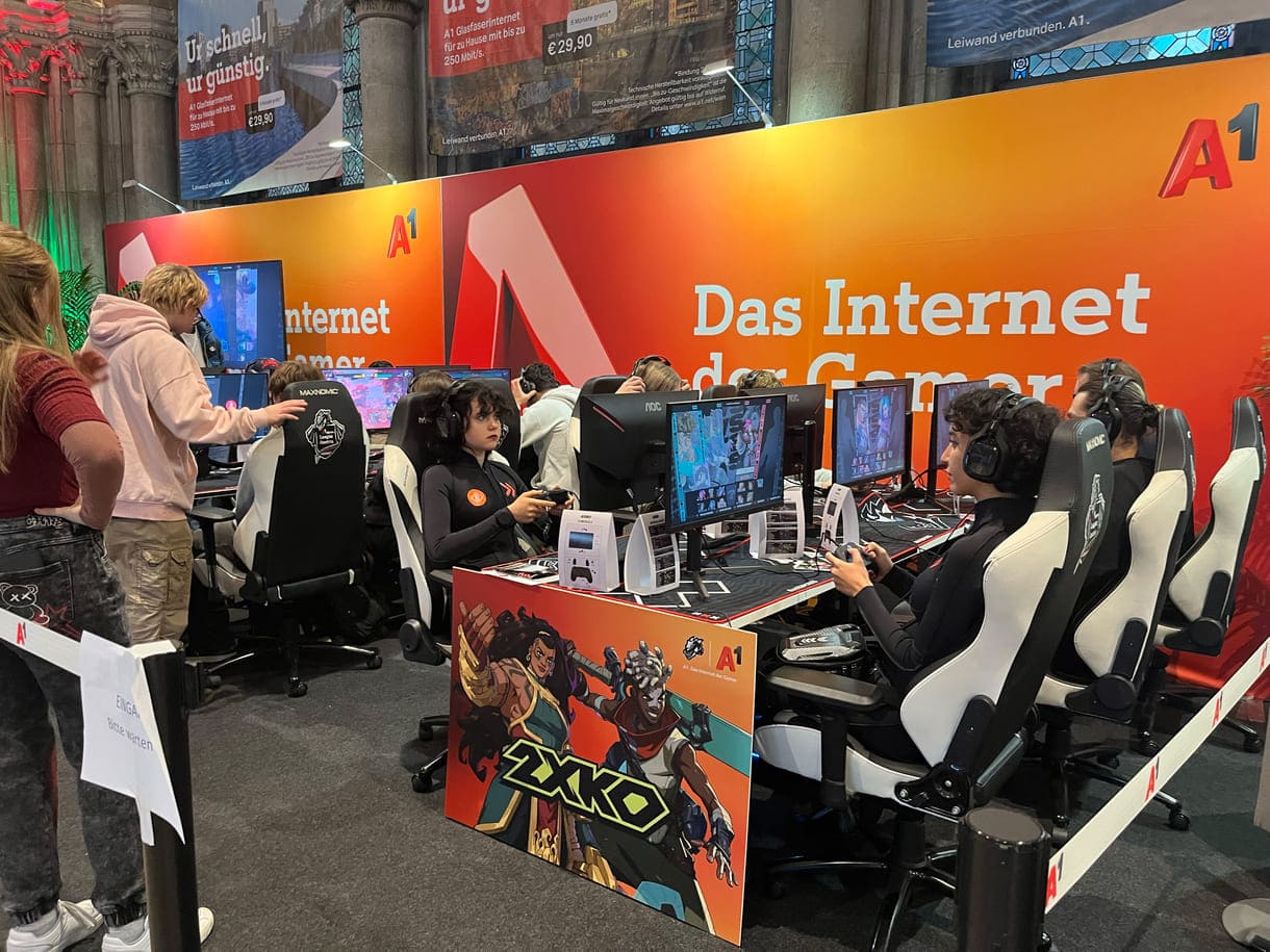 Manche Stationen bieten auch viele Gaming-Plätze
