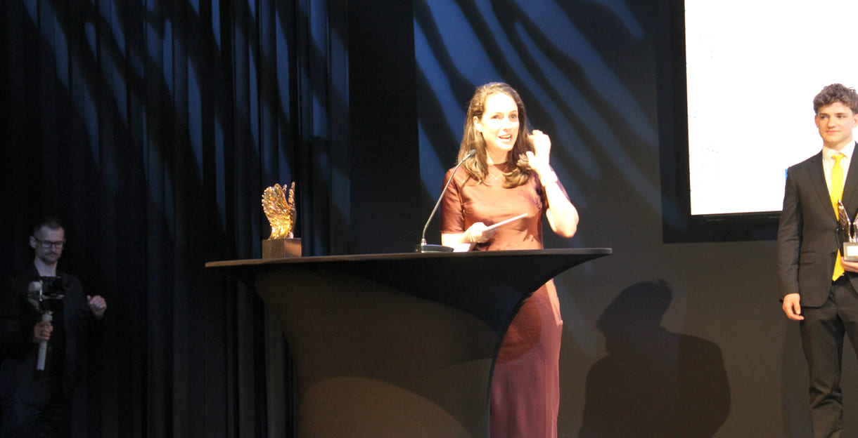 Laudatorin für den Sozial-Merkur, Elisabeth Wagner