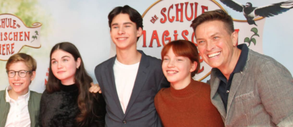 Junge Hauptdarsteller:innen und andere Mitwirkende am Film 