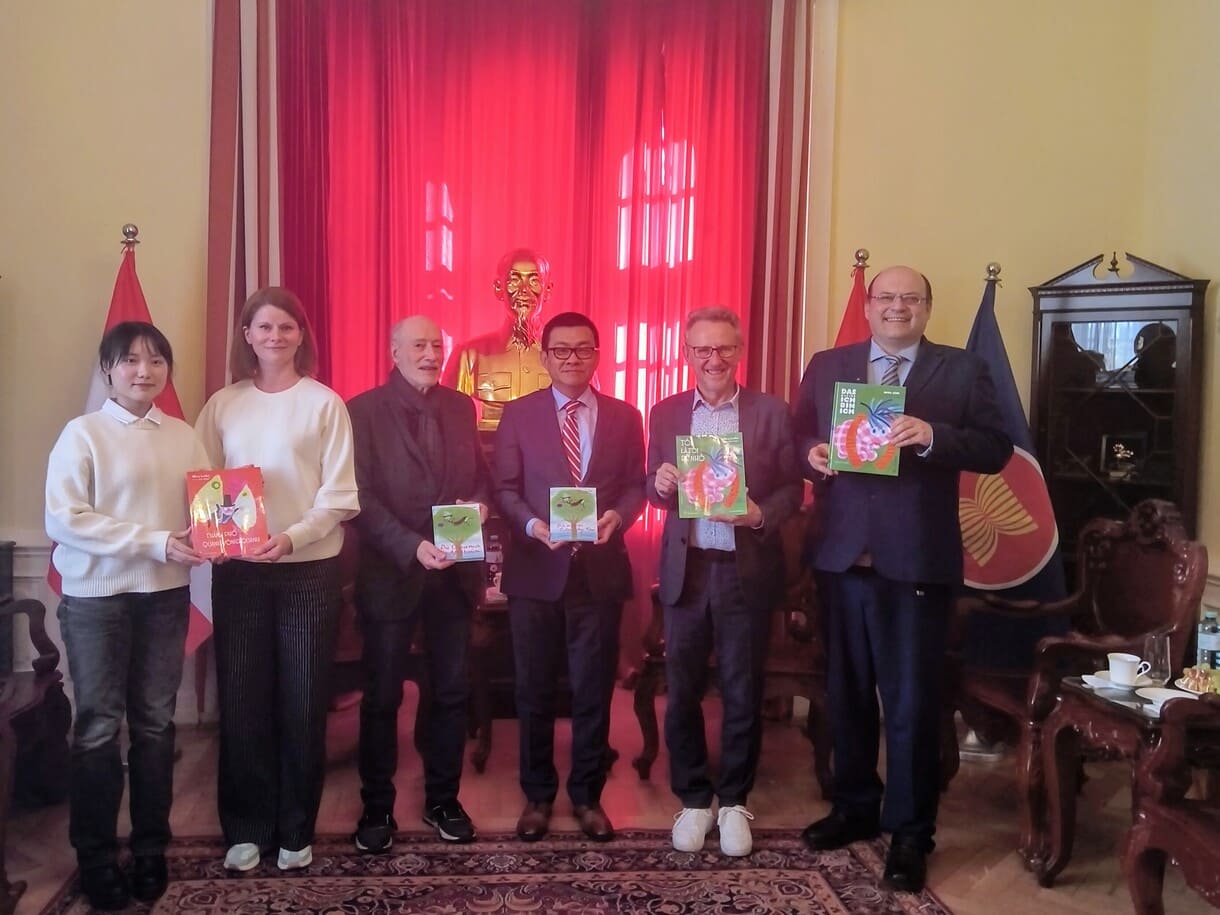 Ehrung in der vietnamesischen Botschaft in Wien