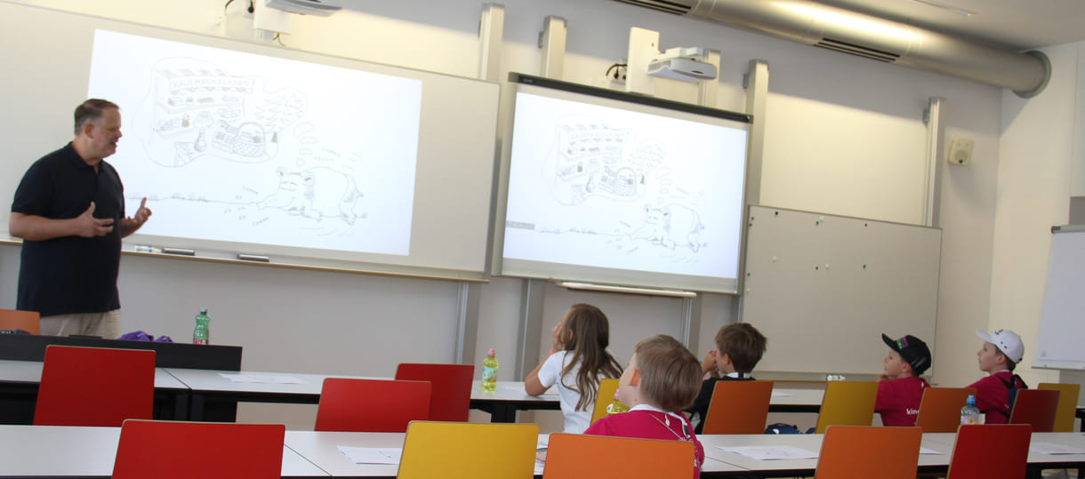 Kinderuni-Lehrveranstaltung 