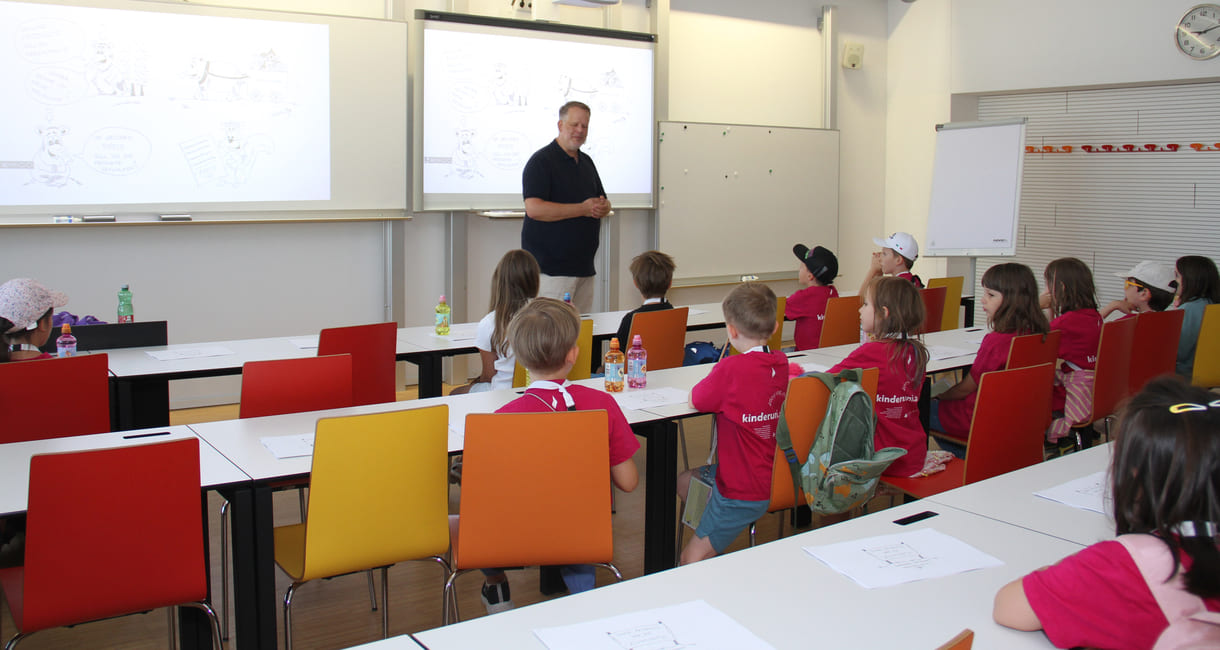 Kinderuni-Lehrveranstaltung 