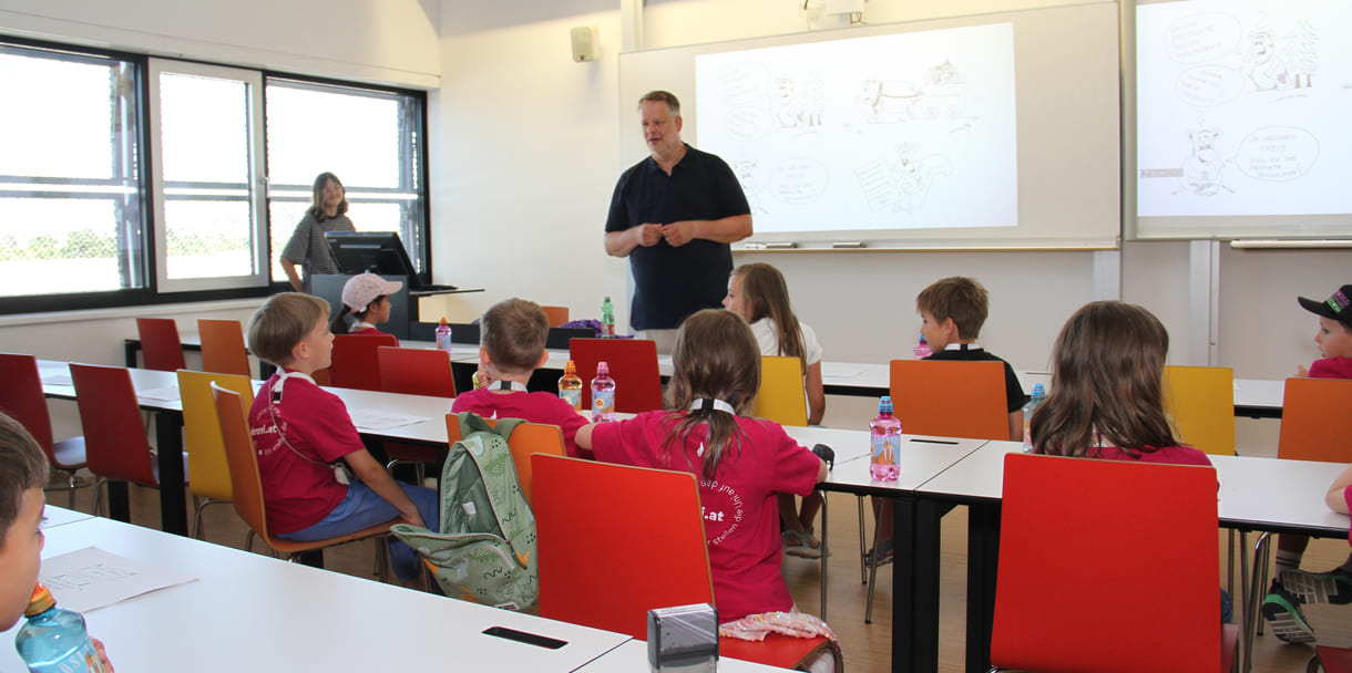 Kinderuni-Lehrveranstaltung 