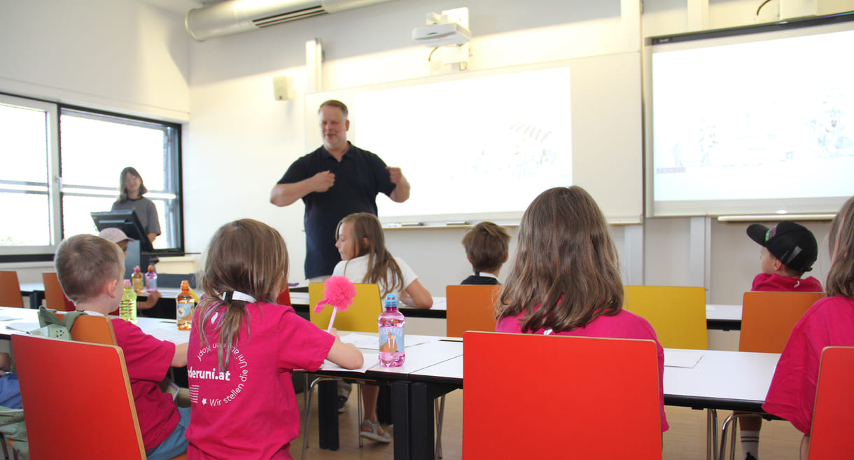 Kinderuni-Lehrveranstaltung 