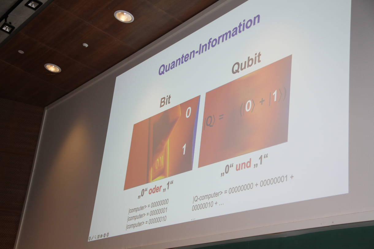 Vortrag und Folien zu Quantenphysik von und mit Markus Aspelmeyer