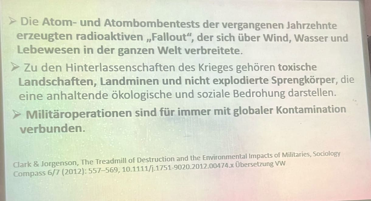 Überaus spannender Vortrag der Umwelthistorikerin Verena Winiwarter