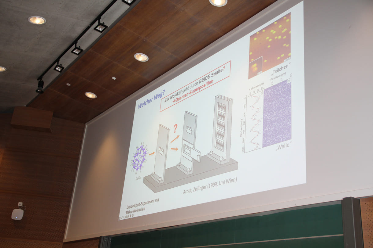 Vortrag und Folien zu Quantenphysik von und mit Markus Aspelmeyer
