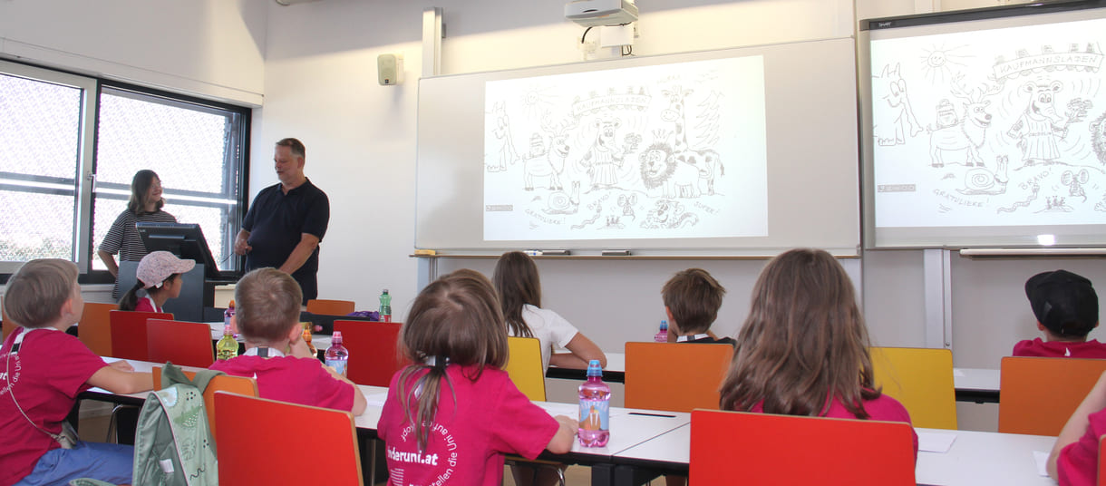 Kinderuni-Lehrveranstaltung 