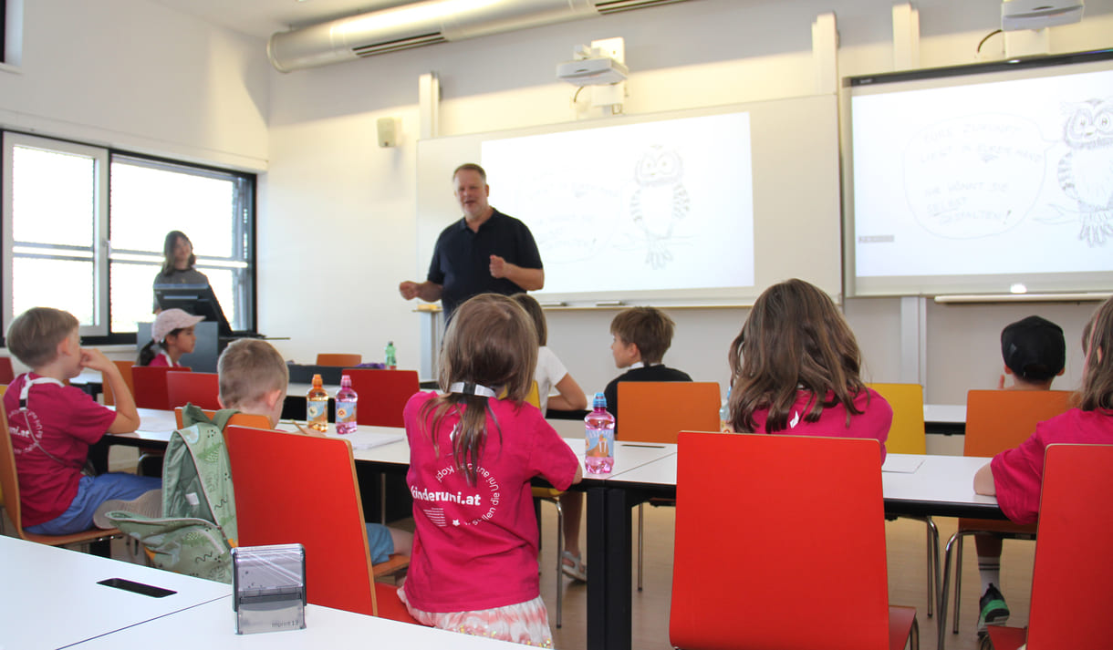 Kinderuni-Lehrveranstaltung 