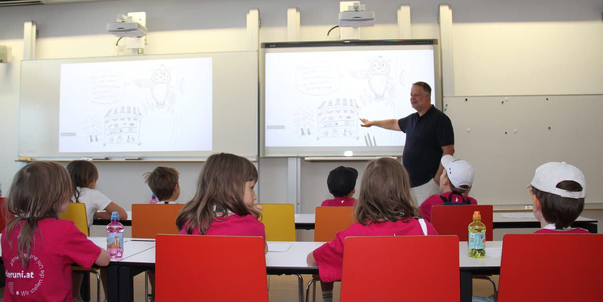 Kinderuni-Lehrveranstaltung 