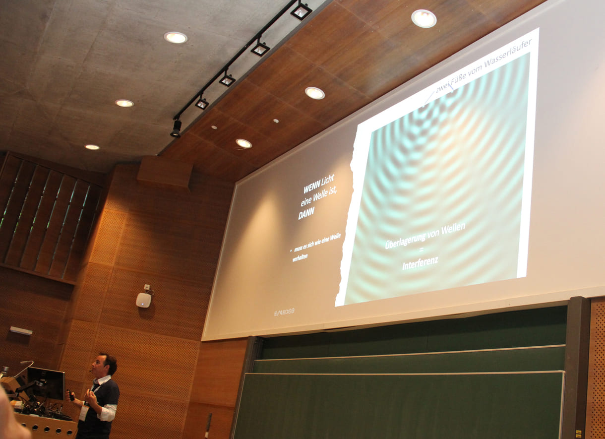Vortrag und Folien zu Quantenphysik von und mit Markus Aspelmeyer