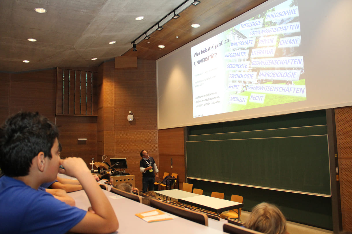 Viele Studierende arbeiteten viel und intensiv mit