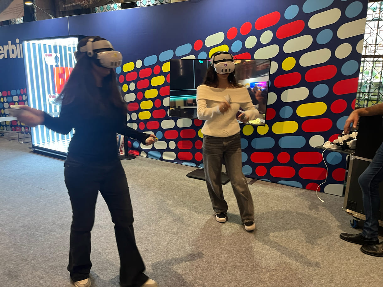 Games mit VR-Brillen dürfen natürlich nicht fehlen