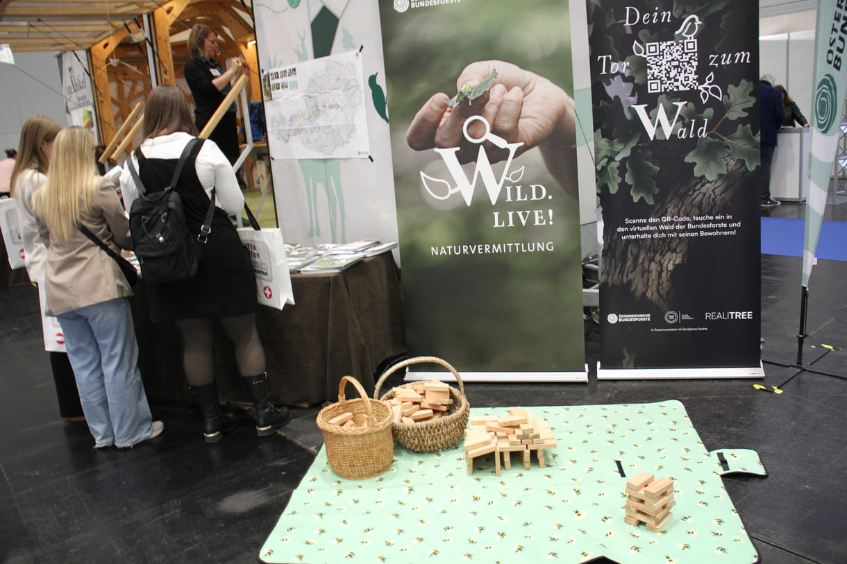 Impression von der Interpädagogica 2025 in der Messe Wien