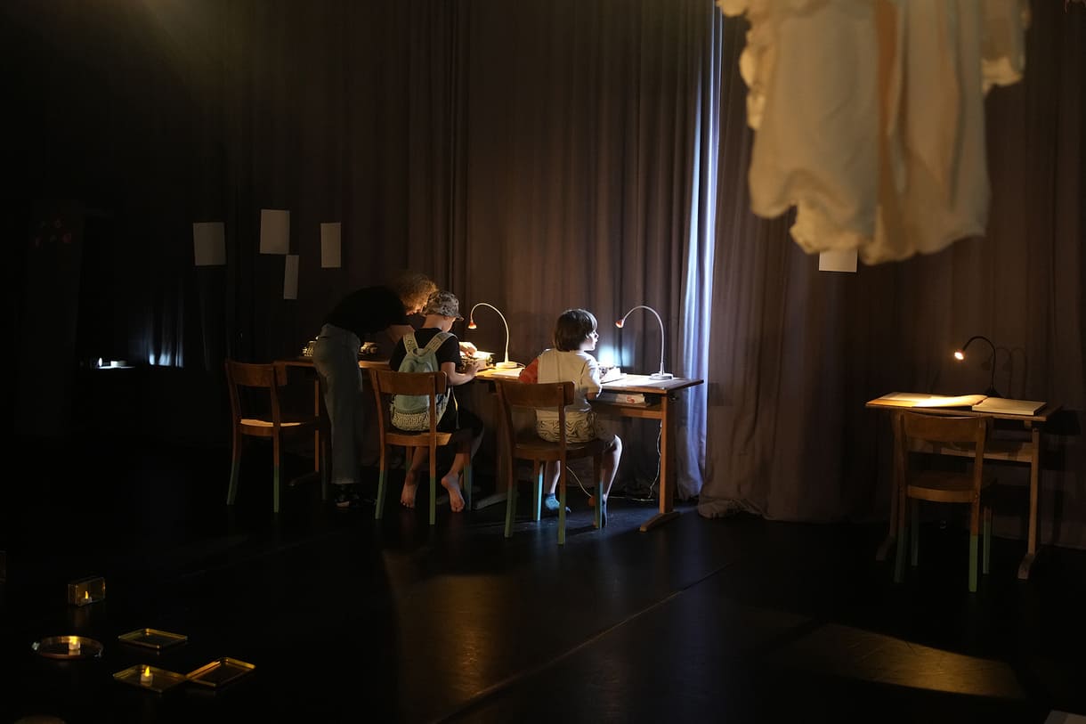 Foto aus der interaktiven Ausstellung 