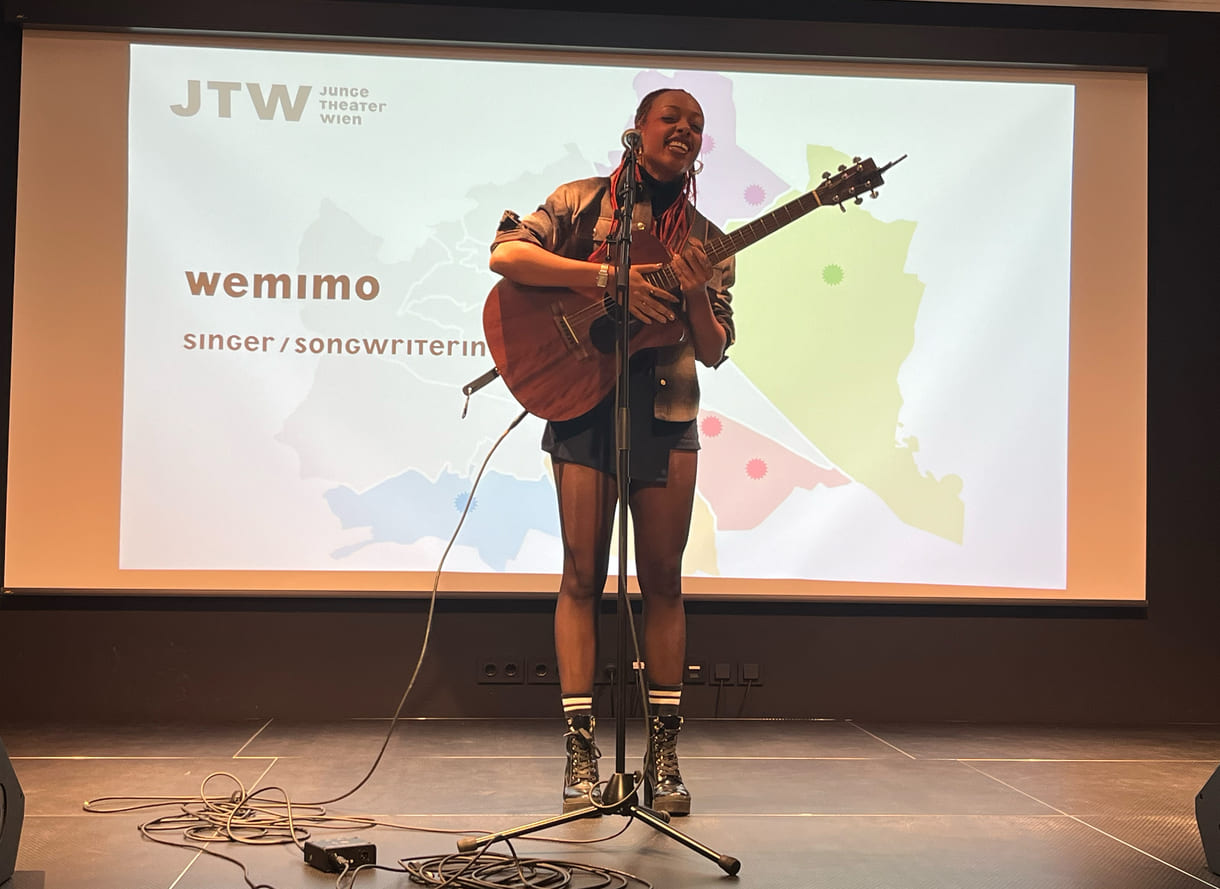 Auftritt von Wemimo