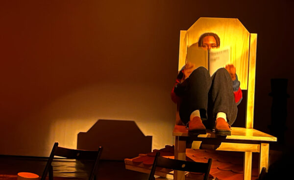 Tamira Kalmbach spielte ein Kürzest-Szene aus "Wimmeln"