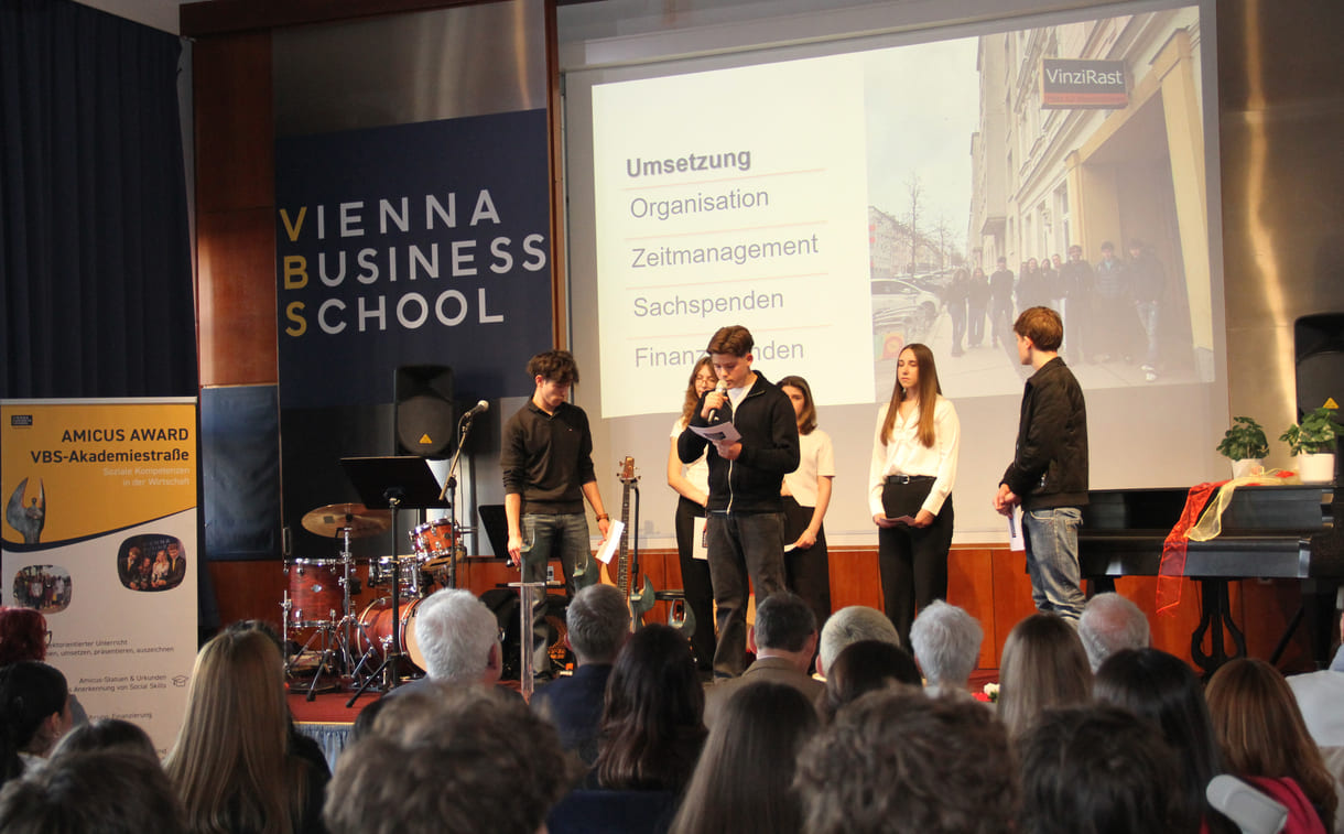 Präsentation des Projekts 