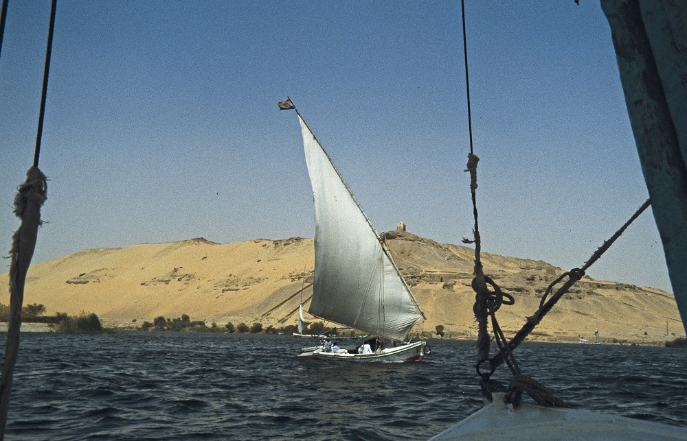 Auf einem Schiff am Nil