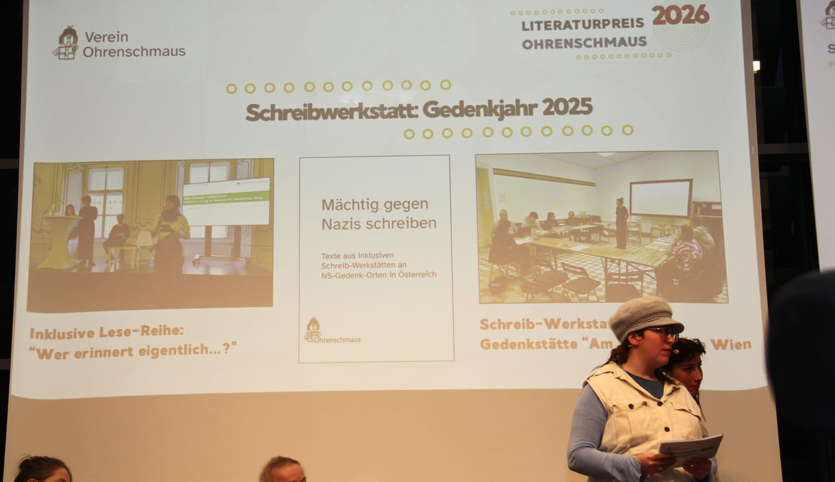 Eingeblendete Folie über 