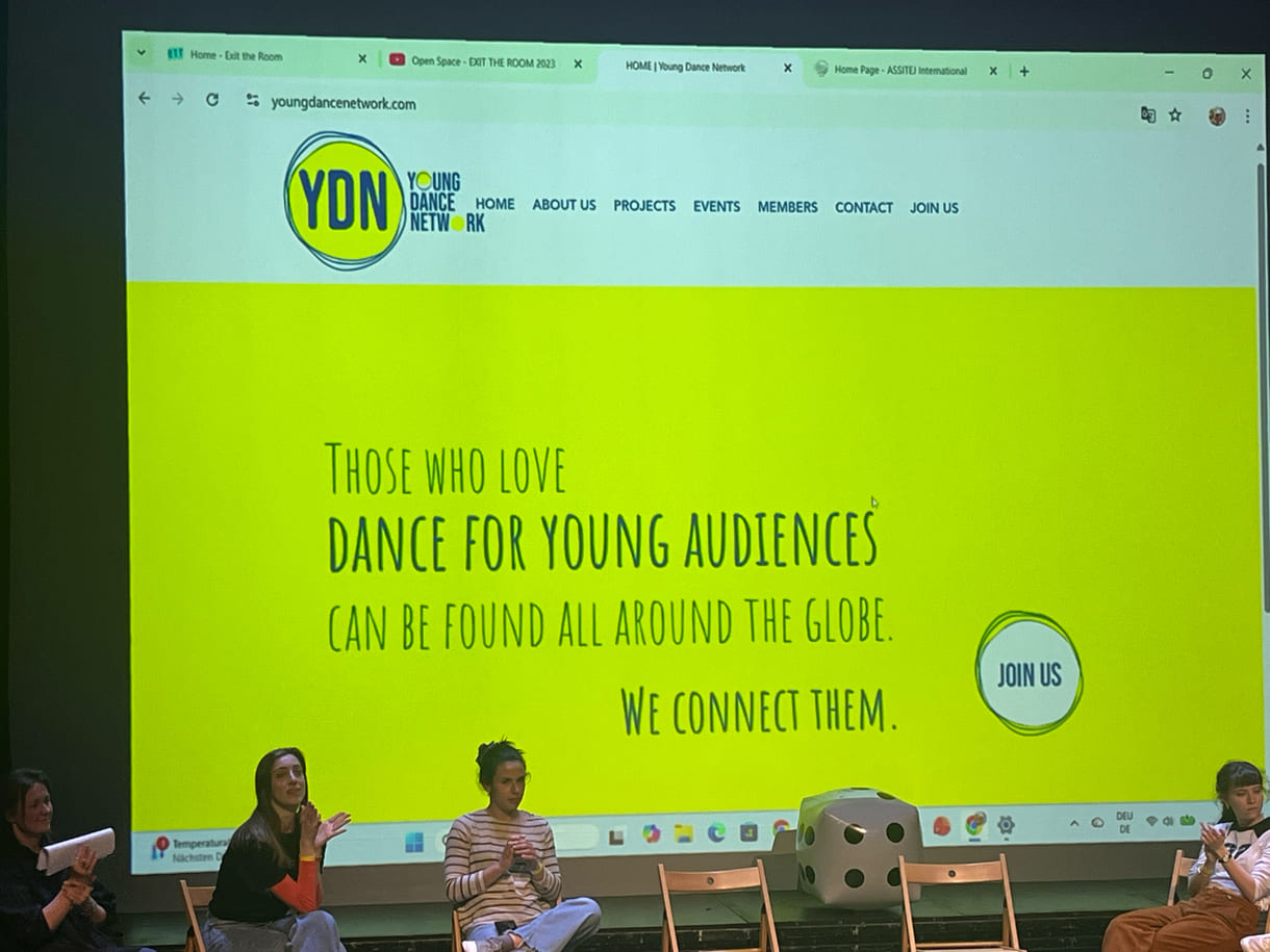 Präsentation des Young Dancers Network