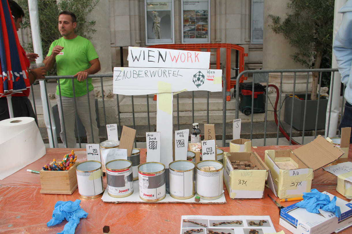Mit Wien Work konnten Kinder einen 
