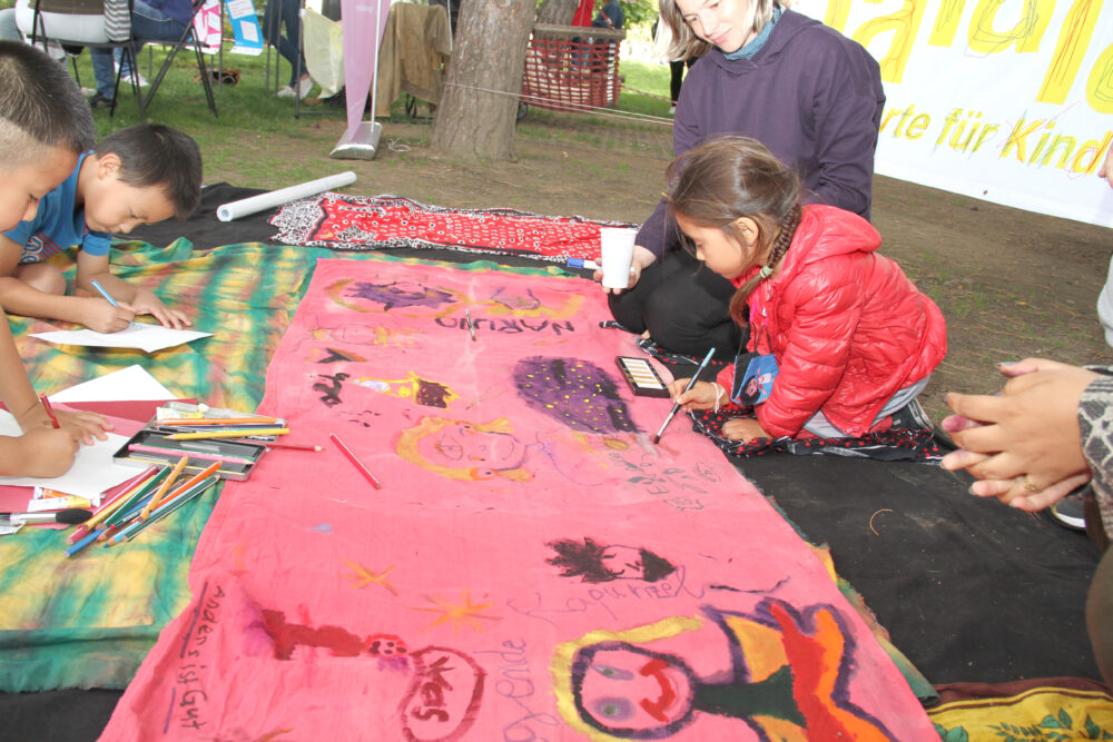 Kinder und Jugendliche zeichnen und malen - oft im Comic-Stil