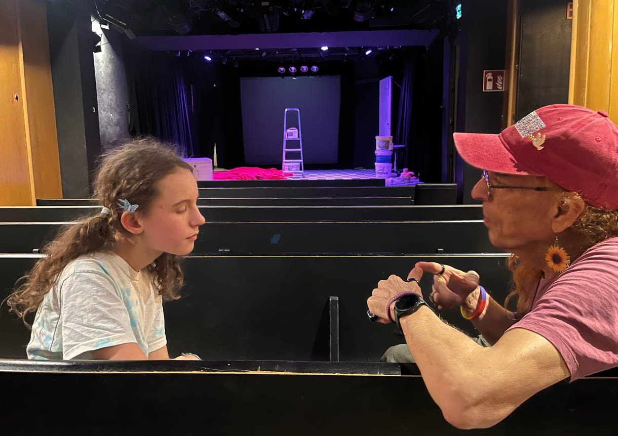 Alice-Darstellerin Ilvie Moritz im Interview mit KiJuKU-heinz