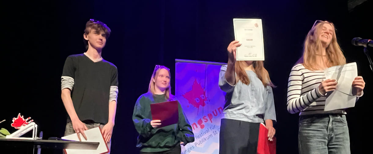 Vergabe des Zusammenspielpreises